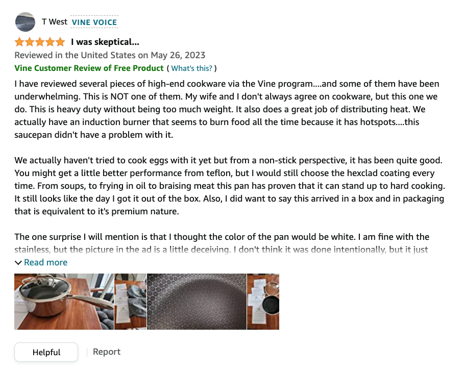 Amazon Vine Review